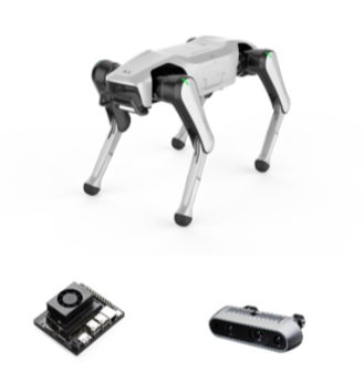 Explorer Vision robot dog with included sensor kit