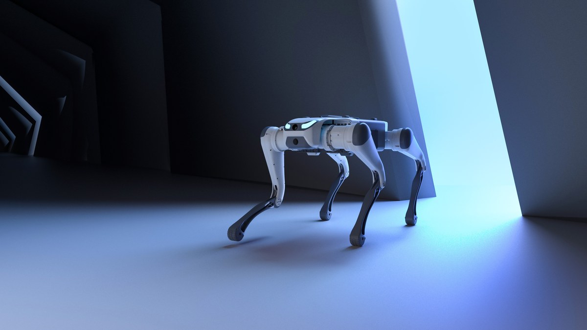 Deep Robotics Lite3 robot dog for event hire